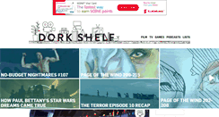 Desktop Screenshot of dorkshelf.com